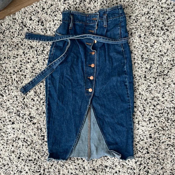 Zara Jean Skirt - Size S - Picture 1 of 2